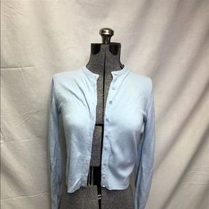 Vintage Pale Blue button-down Cardigan